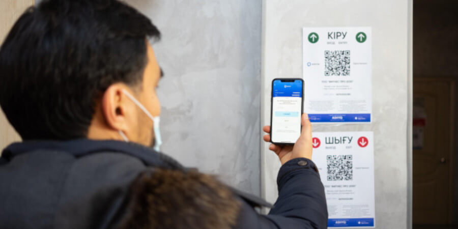 «Ashyq» – приложение для регистрации посетителей в общественных заведениях.