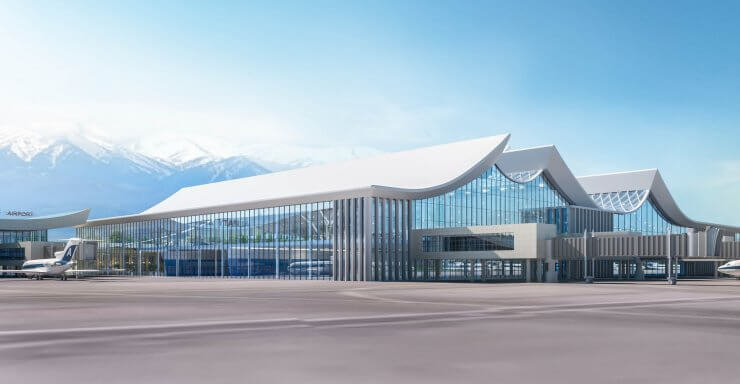 Как будет выглядеть аэропорт Алматы