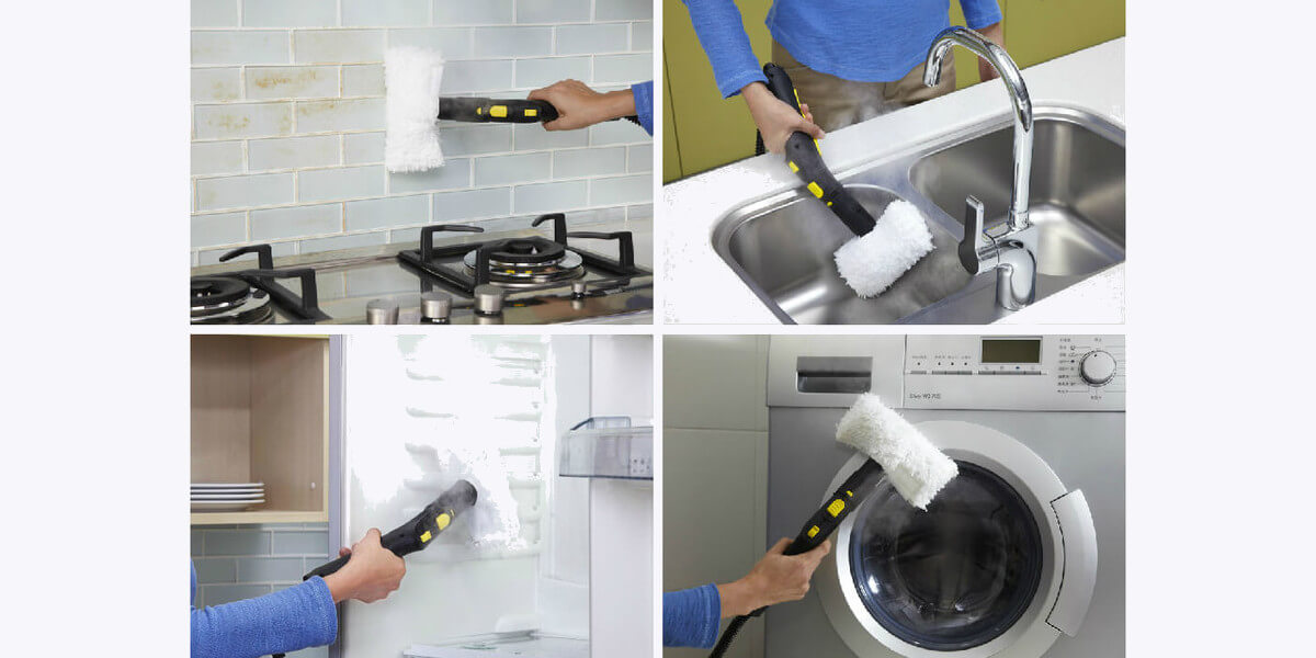 Как работает паровая швабра