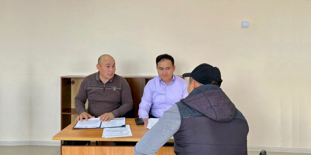 Общественный прием в Департаменте города Шымкент