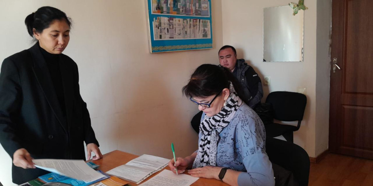 В Департаменте торговли и защиты прав потребителей Жамбылской области проведен «День открытых дверей». Тема дня - «Обмен и возврат бытовой техники»