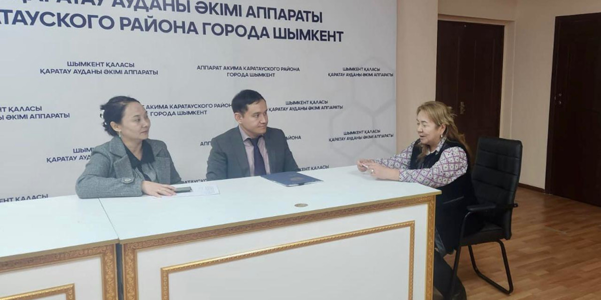 Департамент торговли и защиты прав потребителей по г.Шымкент провели общественный прием.