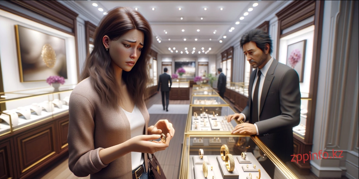 Покупательница А. купила золотое кольцо, которое не подошло по размеру. Сколько времени у неё на обмен?