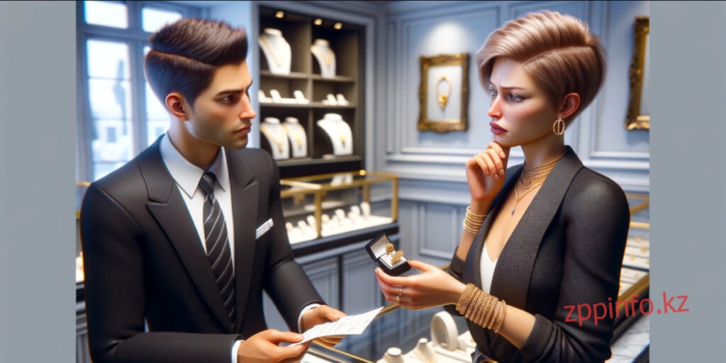 Продавец, продавший столичному жителю три некачественных золотых изделия, отказался вернуть деньги