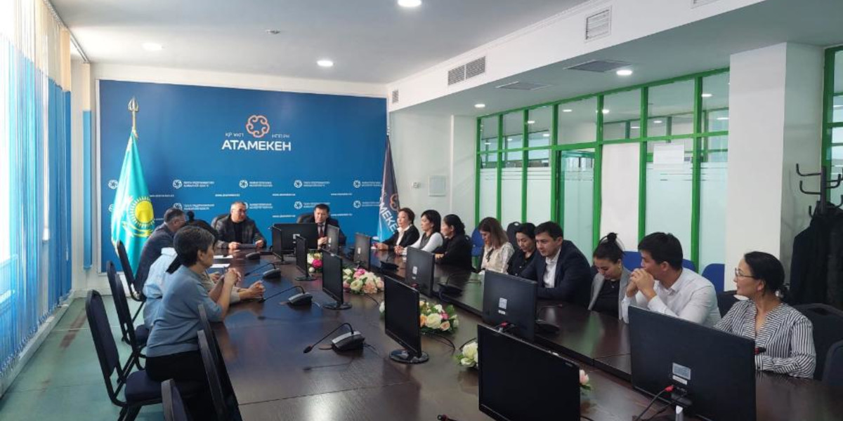 На площадке Национальной палаты предпринимателей «Атамекен» по Жамбылской области проведено обсуждение проекта концепции «Сапалы өнім»