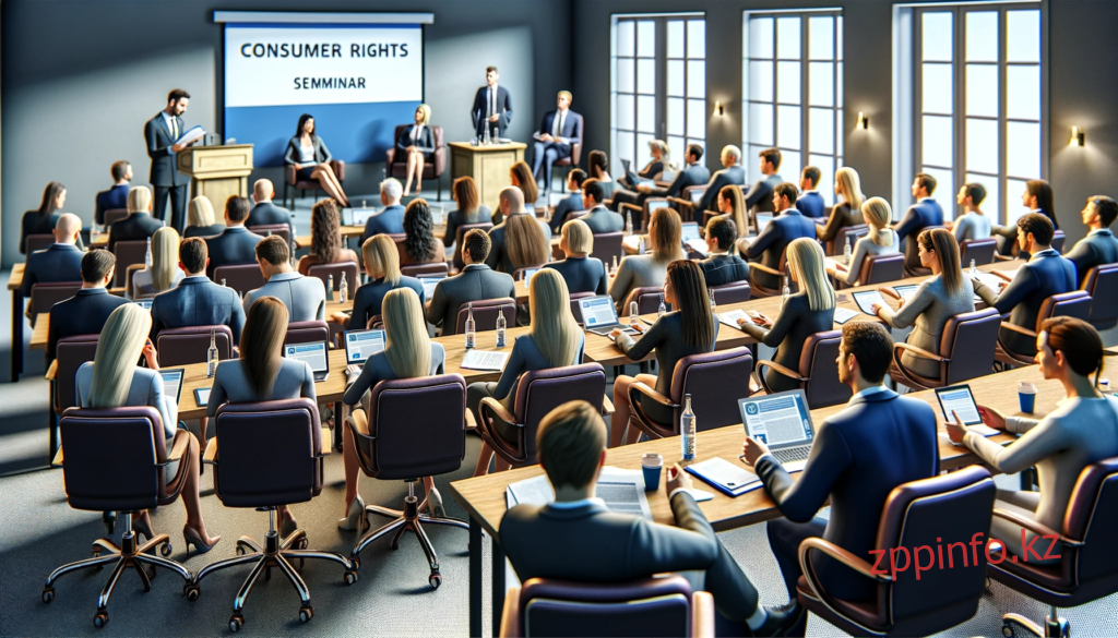 Семинар в Ұлытау по правам потребителей и новом законопроекте Казахстана