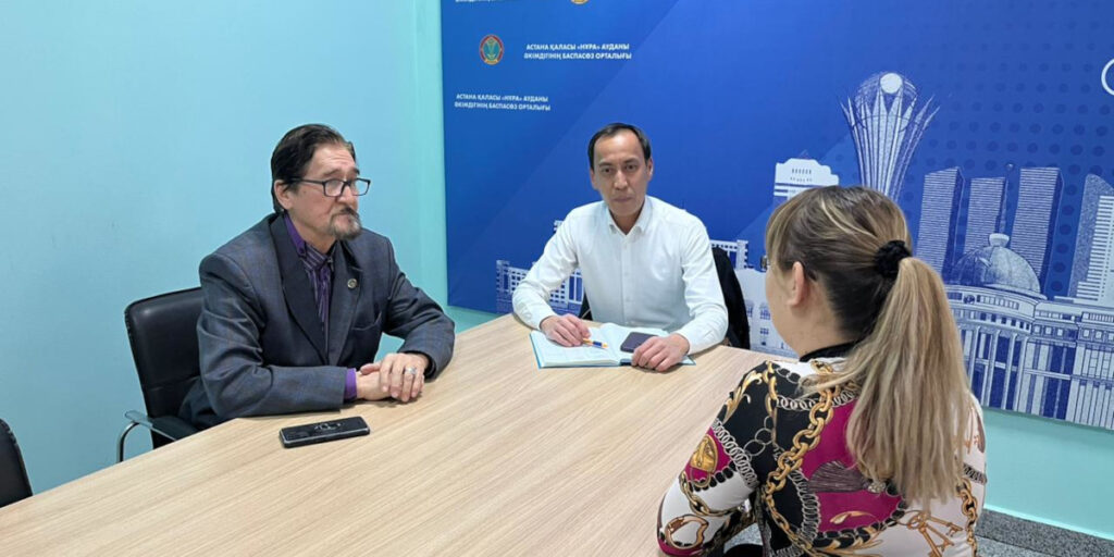 Департамент торговли и защиты прав потребителей по городу Астана провели «Общественную приёмную»