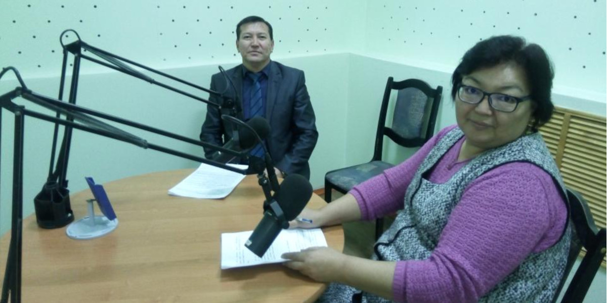 На областном радио «Jambyl» организовано интервью