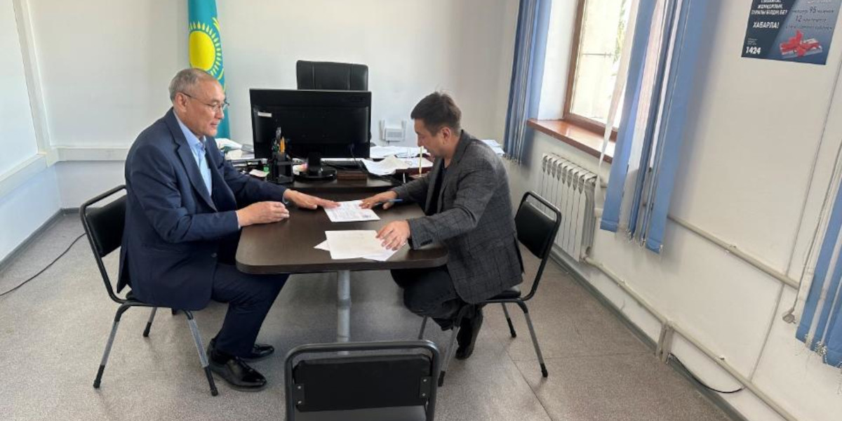 Сулейменов и Тенизбаев обсудили реализацию проекта «Сапалы Өнім» в Кызылординской области.
