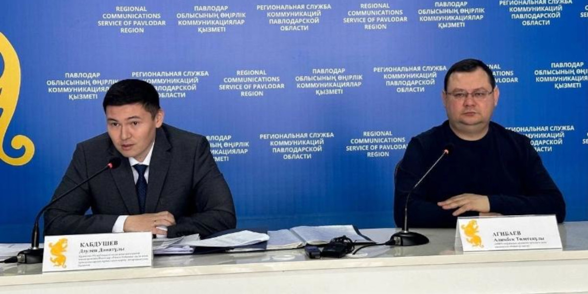 Руководитель Департамента Павлодарской области и медиатор-юрист выступили на брифинге о торговле и правах потребителей