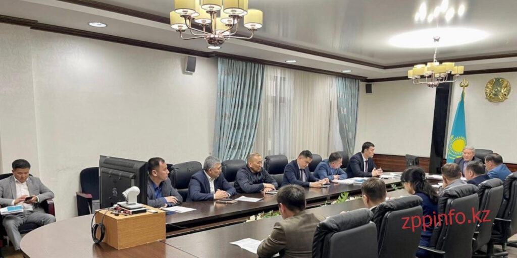 В здании акимата города Шымкент проведен круглый стол с составом «Ситуационного штаба»