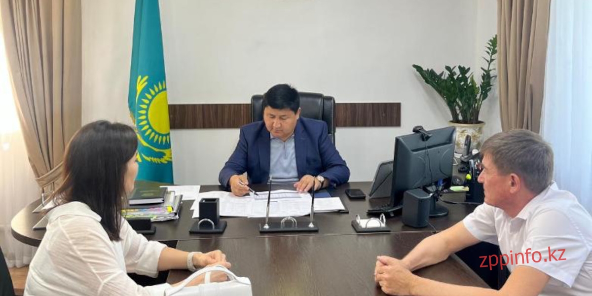 Руководитель департамента торговли и защиты прав потребителей по городу Шымкент провел общественную приемную с представителем общественного объединения «Лига Казахстана СР»